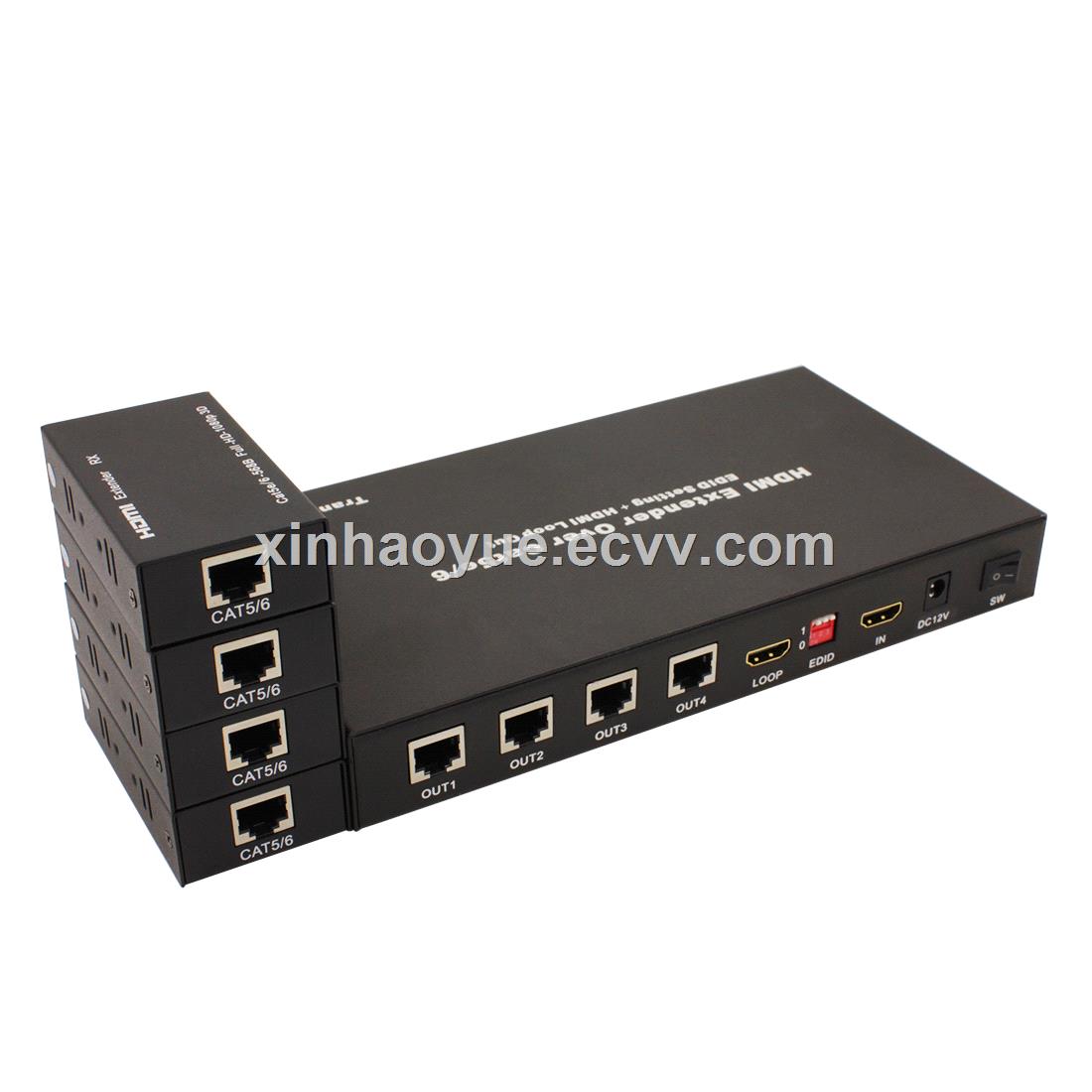 60m HDMI 1X4 splitter Extender by cat 5E6