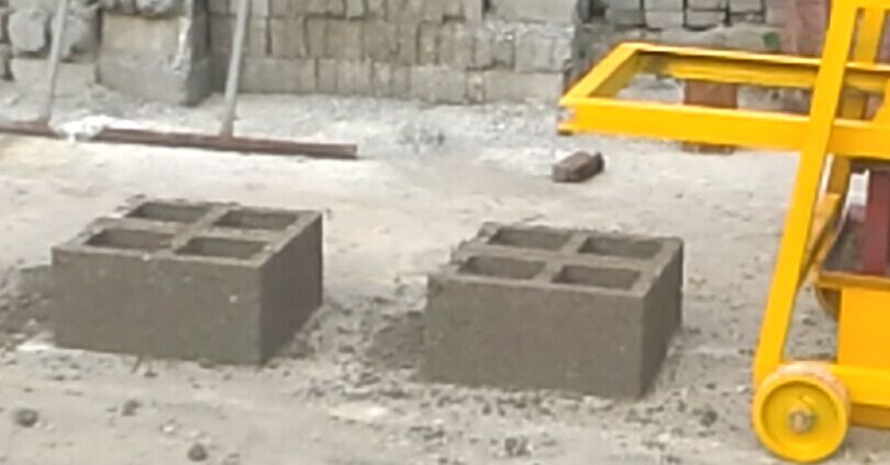 Manual Hollow Block Making MachineMovable Brick Making MachineBrick Forming machine