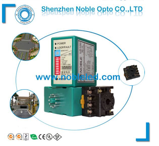 High Sensitivity Automatic Barrier Gate Used Single Channel Vehicle Loop Detector