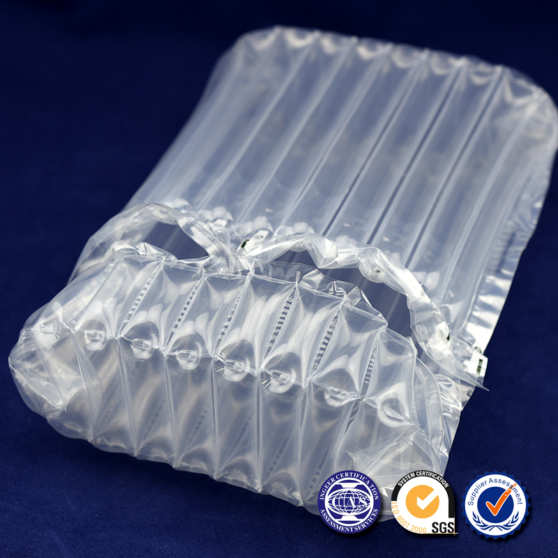Hot sales antishock air column bagmoistureproof inflatable bag for 10 columns cartridge