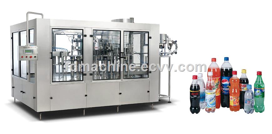 Threeinone Sparkling beverage filling line