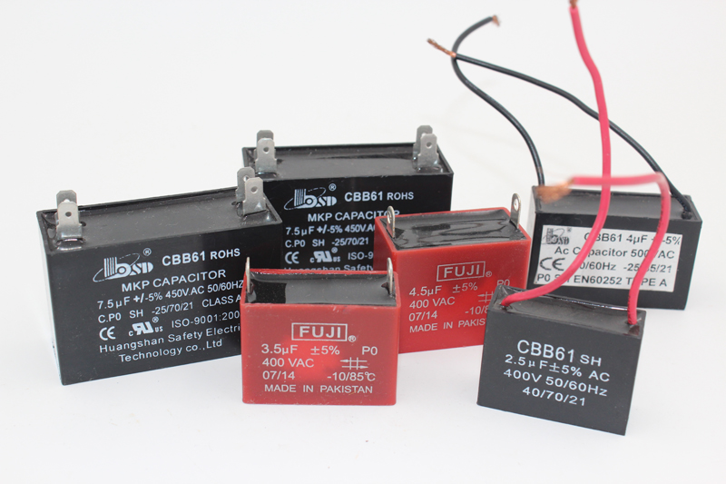 Cbb61 Ac Fan Capacitor Ceiling Capacitor With Ul Certificate From