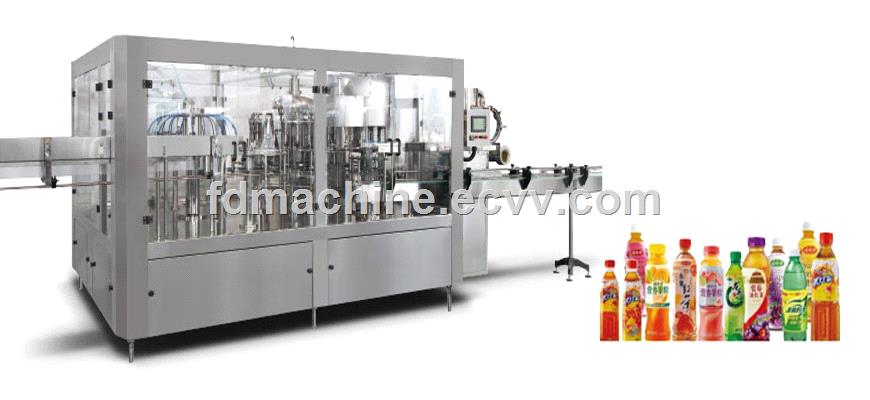 Threeinone juice filling production line