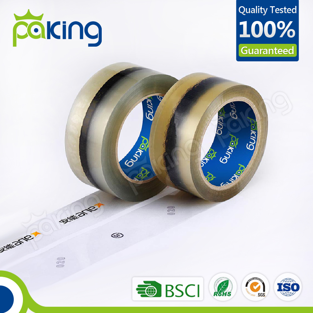free sample custom logo printed packing tape with low noise