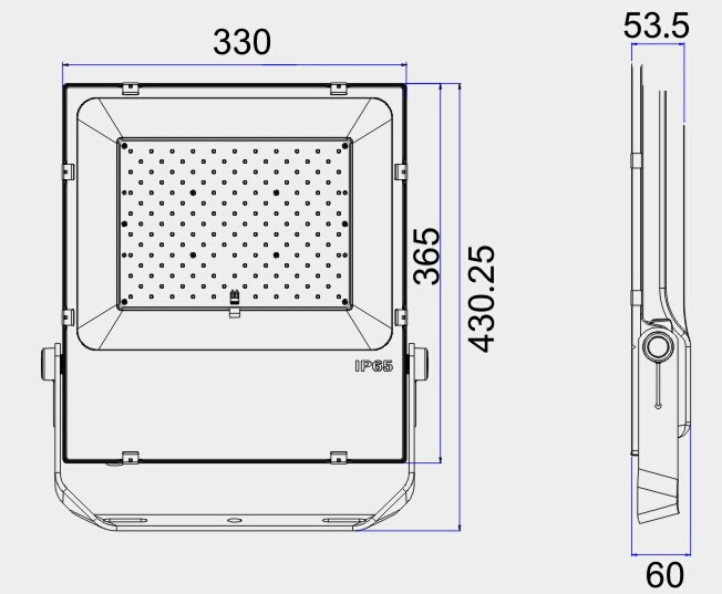 150w led flood light with Osram chip