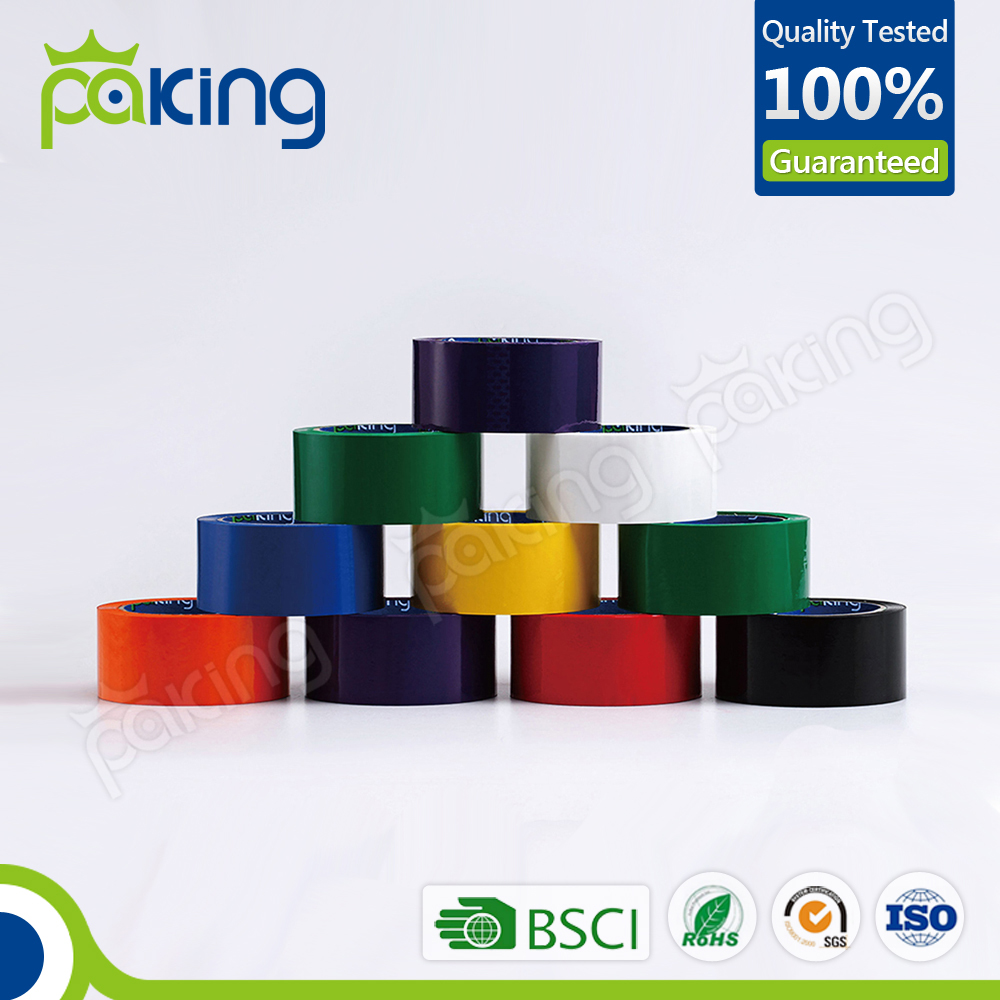 OEM acceptable acrylic bopp color tape for carton binding