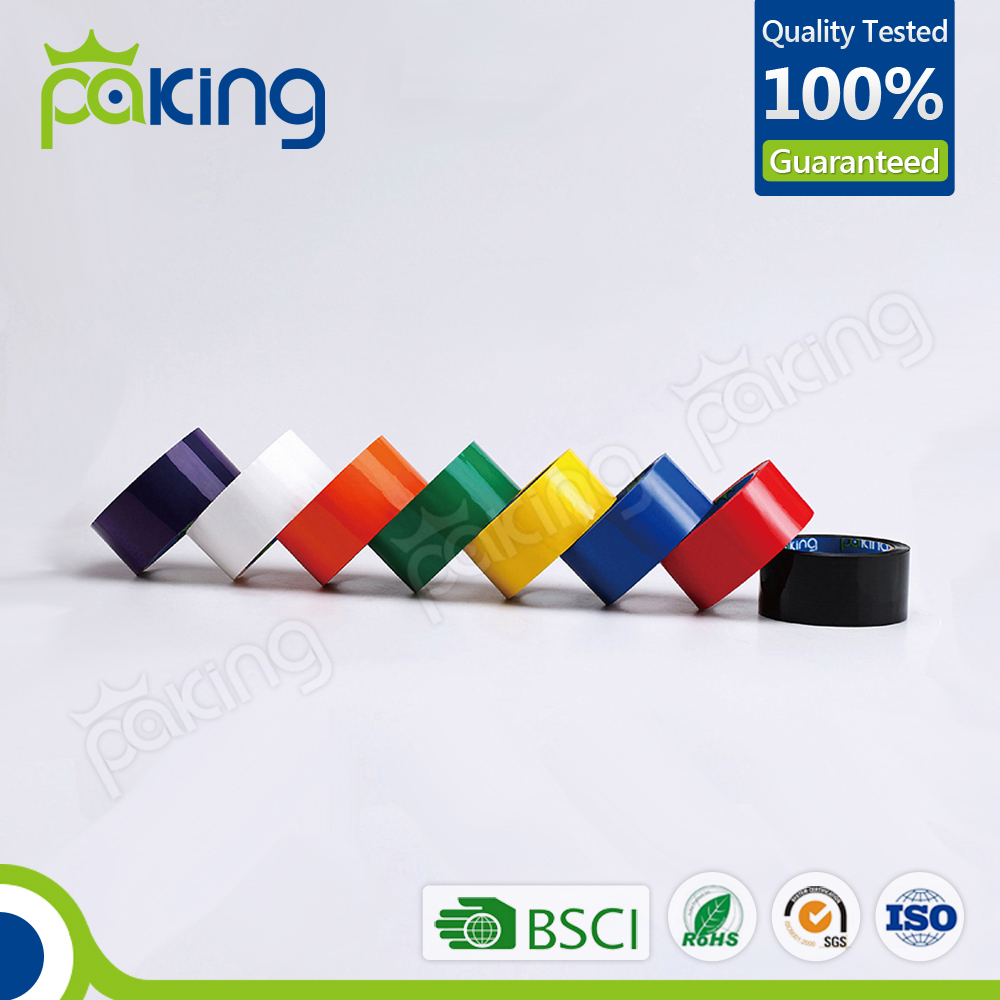 OEM acceptable acrylic bopp color tape for carton binding