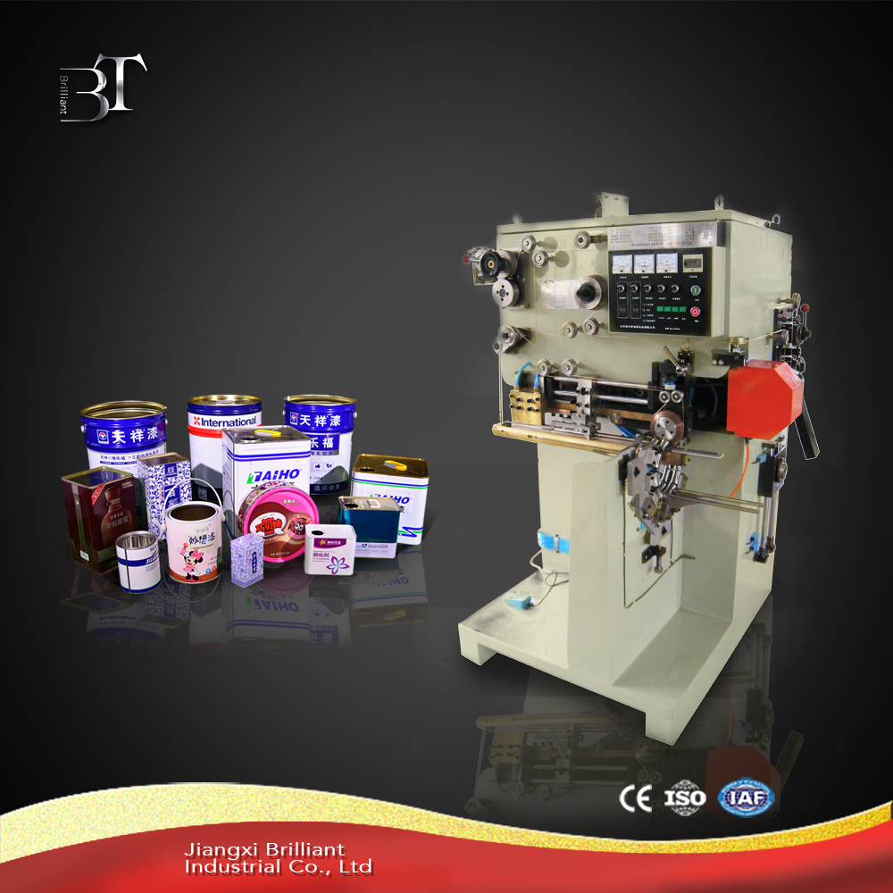 1025L Welding machine rearfeeding semi automatic tin can welder