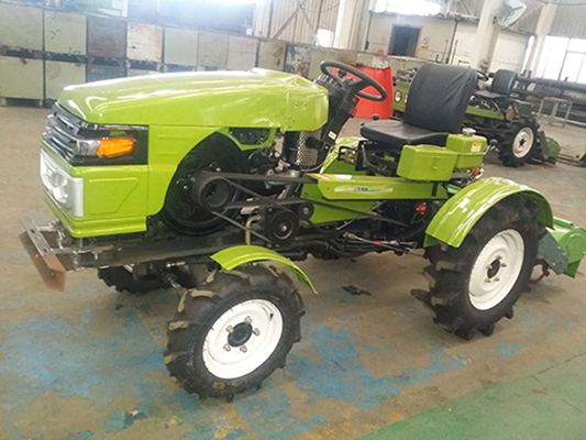 Farm Cheap Small Tractorfourwheel with single cylinder engine Mini Tractor