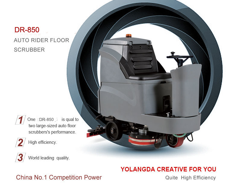 Large Capacity Industrial Cleaning Used Factory Warehouse Airport Floor Cleaning Machine
