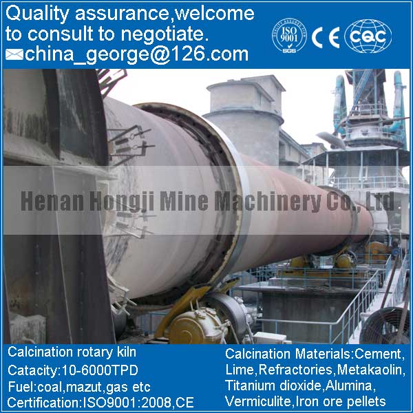 Factory Price Good Quality aluminium hydroxide Rotary Kiln Sold to Daoguz Province