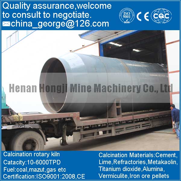 Factory Price Good Quality metallurgy Rotary Kiln Sold to Mary Oblast