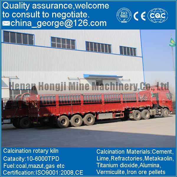 Factory Price Good Quality metallurgy Rotary Kiln Sold to Mary Oblast