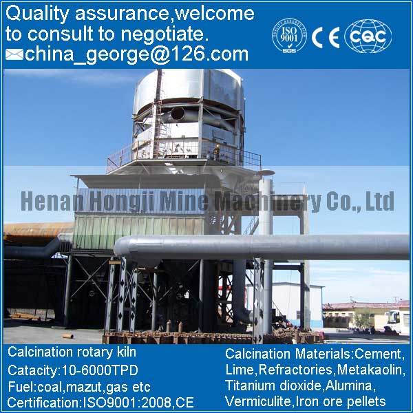 Factory Price Good Quality bauxite rotary kiln Sold to Mary Oblast