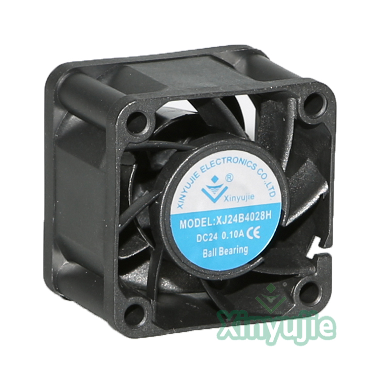 Powerful mini 12v 24v 40mm 4028 40x40x28mm axial flow dc fan