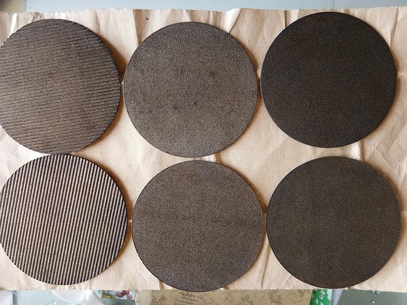 Titanium porous sintered hydrogen battery anode plates