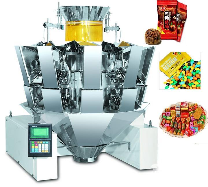 Automatic bagging machine for food and dog food self supporting bag zipper bag four side