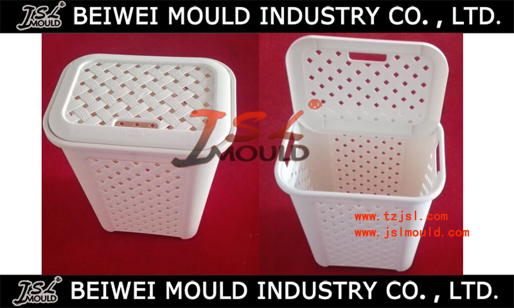Injection Plastic laundry basket mold