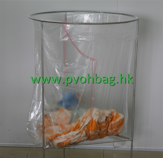 water soluble laundry bag for infection control