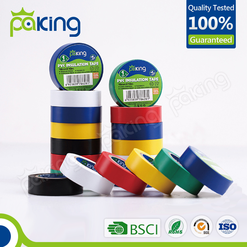 SGS certificated pvc electrical insulation tape for cables wrapping