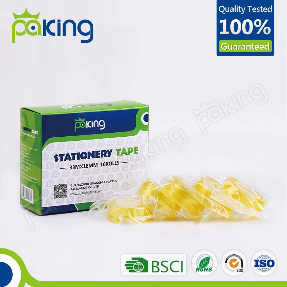 cheap price bopp adhesive stationery tape for office use