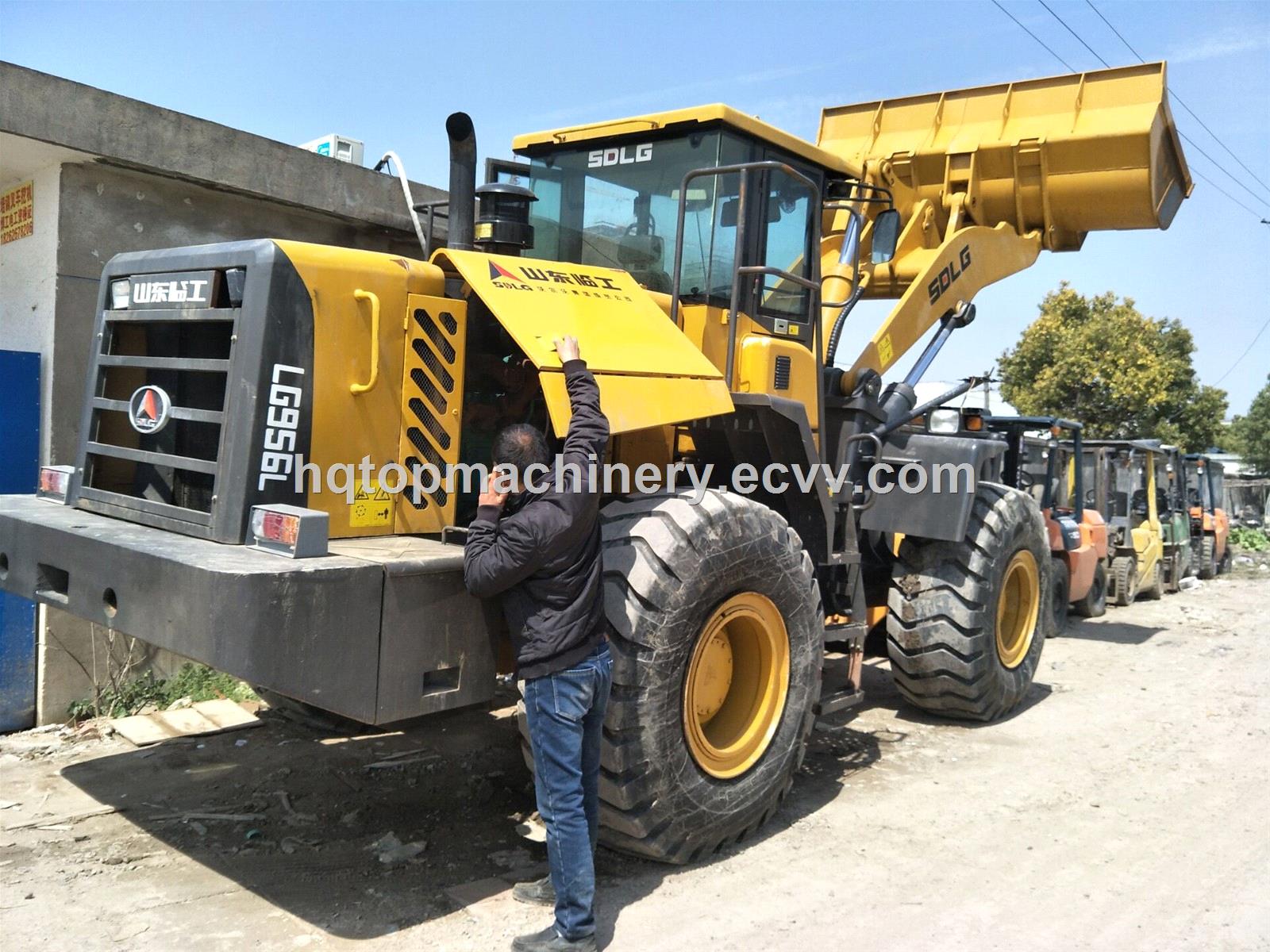 Cheap Used Wheel LoaderOriginal SDLG LG956L LoaderChinese Hydraulic Loader