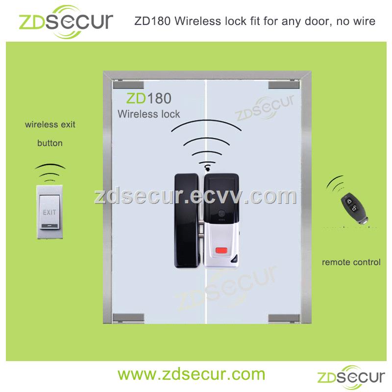 433mHz wireless lock fit for any door install it for yourself