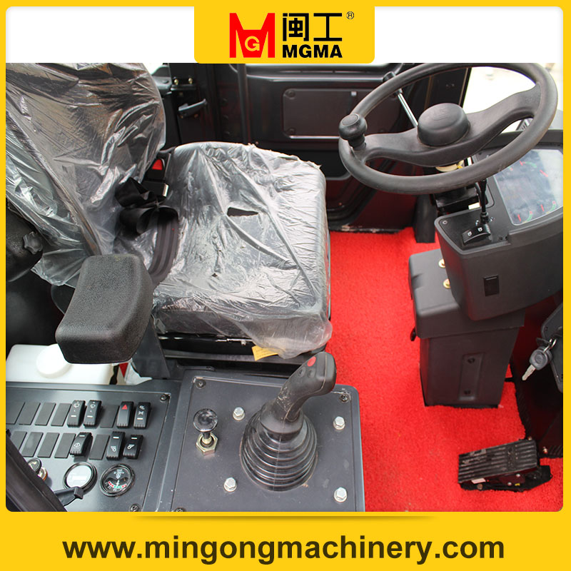 Stone marble mining stone block handler forklift wheel loader 28tons