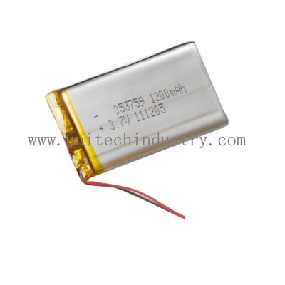 Lithium battery manufacturer lipolymer battery 503759 37V 1200mAh