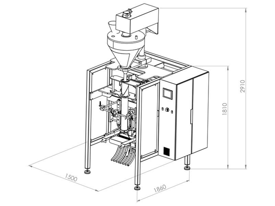 BMA SERIES Packaging Machine with Auger Filler
