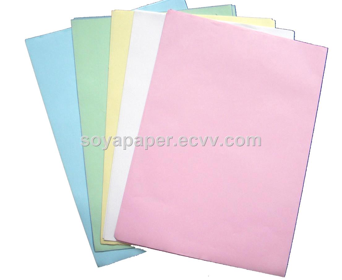 Carbonless paper NCR