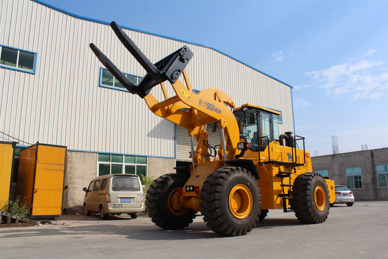 MINGONG MGMA Forklift wheel loader MGM957 capacity 18 tons