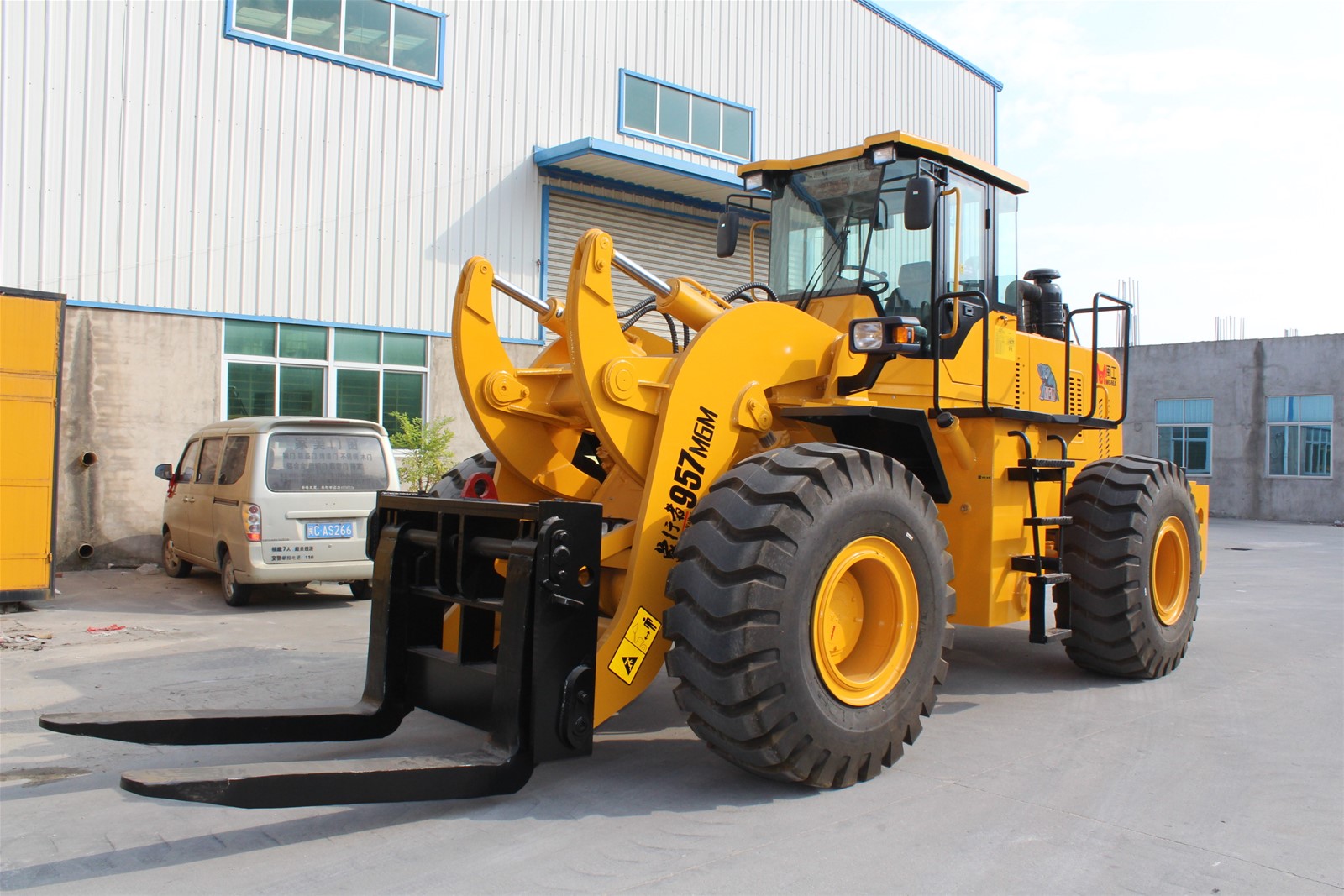 MINGONG MGMA Forklift wheel loader MGM957 capacity 18 tons