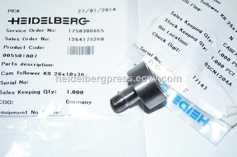 Heidelberg machine cam follower KR 26x10x30 005801807F0261802