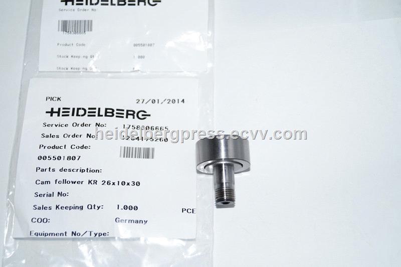 Heidelberg machine cam follower KR 26x10x30 005801807F0261802