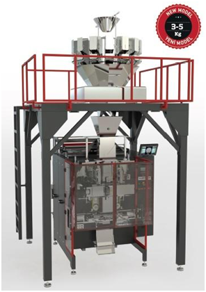 IMQLW SERIES Quadseal Packaging Machine with Multihead Weig