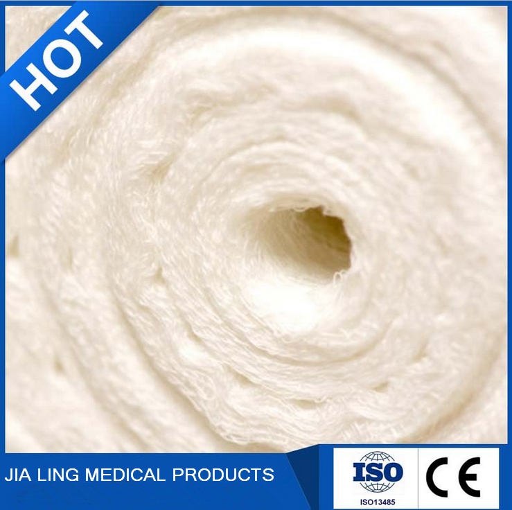 High Absorbent Medical 100 Cotton Gauze Roll with Free Sample