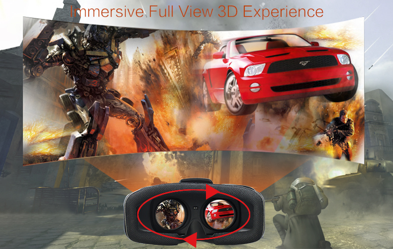 2017 New Arrival all in one 360 degree the best pictures porn 3d vr glasses camera headset