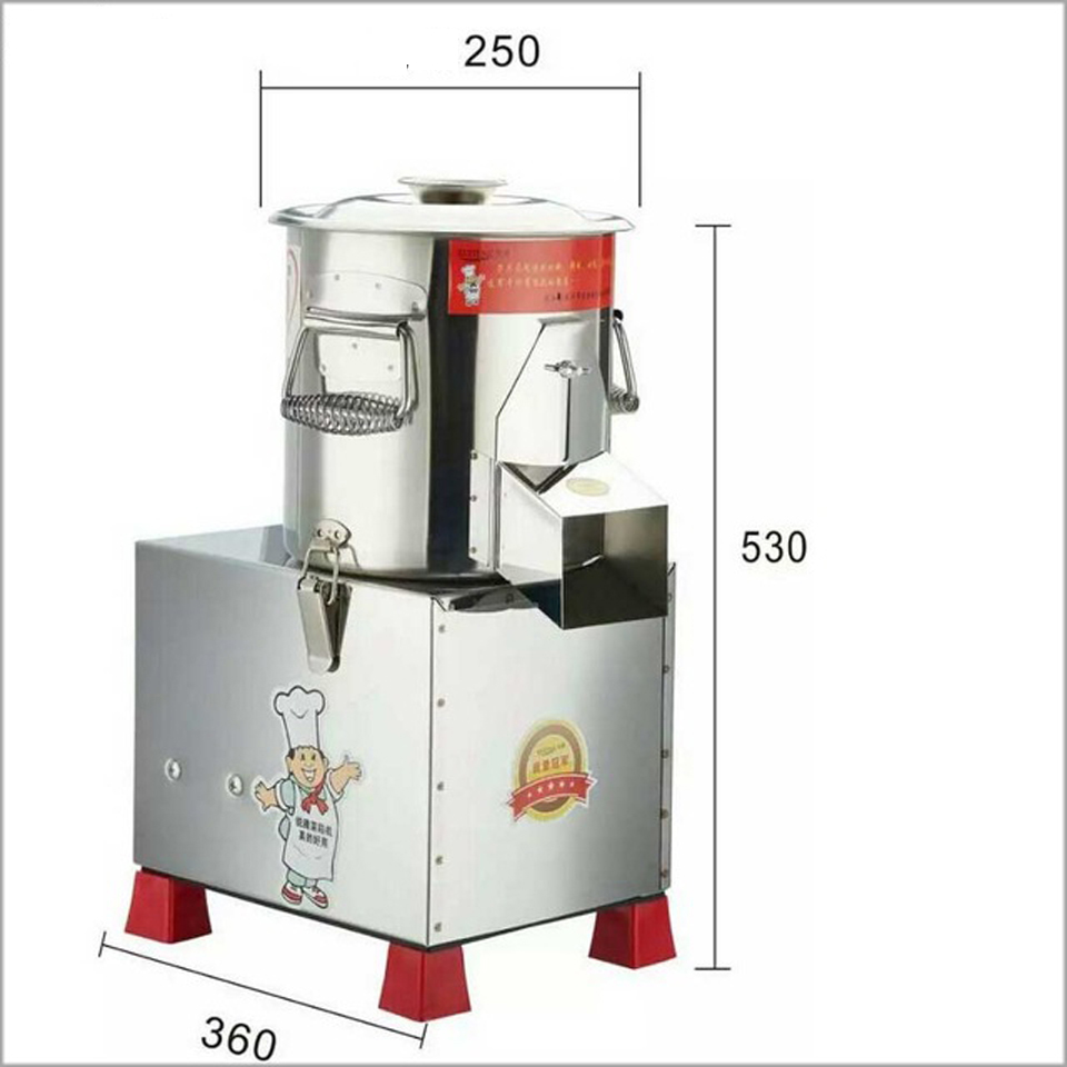80kgh new Vegetable Cut mud machine Vegetable clay shredder Meat foam machinemeat cutter