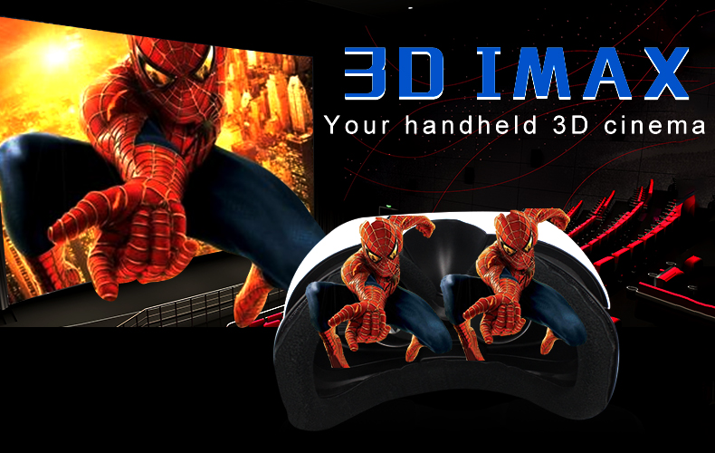 All in One 3d Glasses Virtual Reality Headsets 3d Glasses VR with WIFI BT and TF card supported