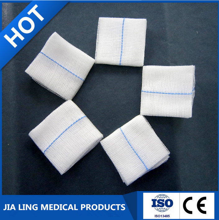 Best Selling Products 100 Cotton Medical Gauze Swabs