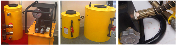 Electric split hydraulic lifter