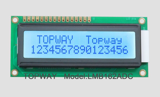 16X2 Character LCD Display Alphanumeric COB Type LCD Module LMB162A