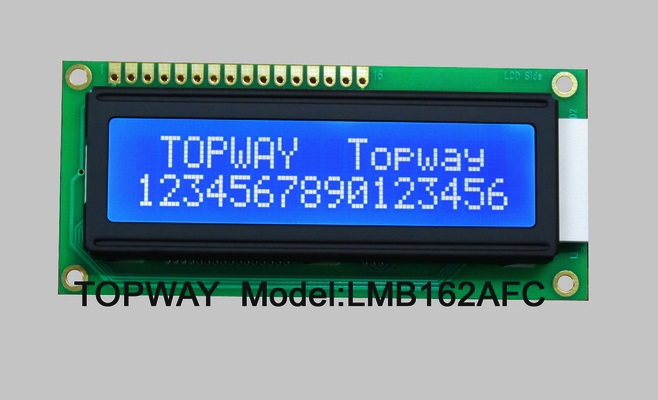 16X2 Character LCD Display Alphanumeric COB Type LCD Module LMB162A