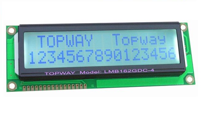 16X2 Character LCD Module Alphanumeric COB Type LCD Display LMB162G with Big Size 16X2 Character LCD Module Alphanumeric COB Type LCD Display LMB162G with Big Size