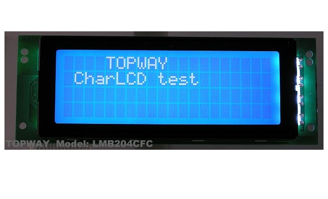 20X4 Character LCD Module Alphanumeric COB Type LCD Display LMB204C