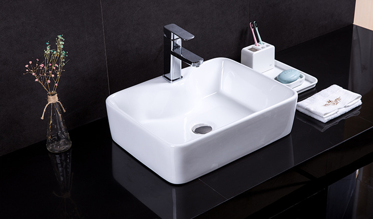 Countertop Ceramic Bathroom Wash Basin Sink