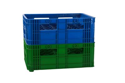 plastic milk crate