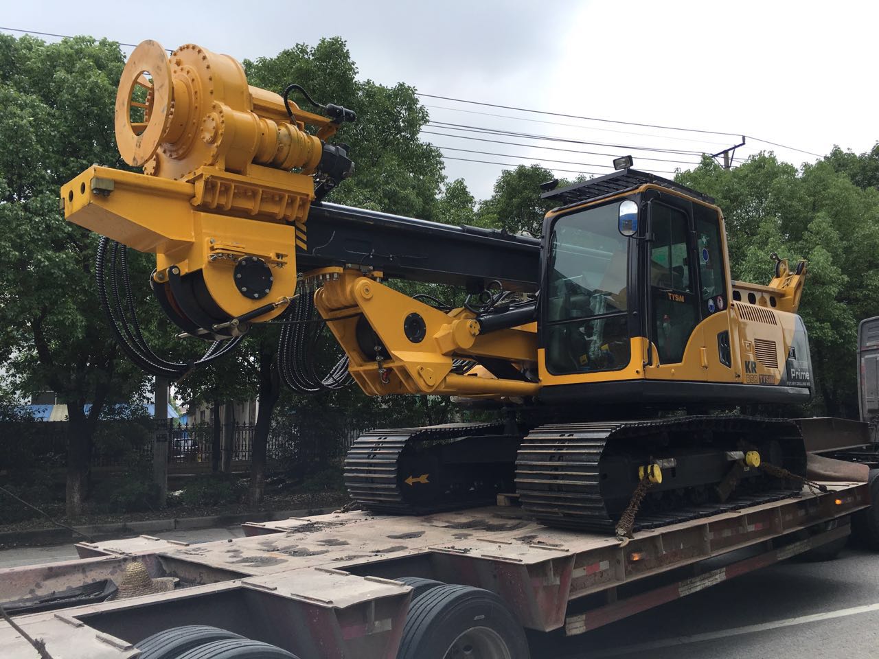 High Efficiency Rotary Bored Pile Drilling Rig KR80A