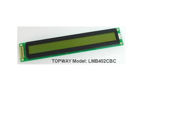 40X2 COB Type Character LCD Display Alphanumeric LCD Module LMB402C